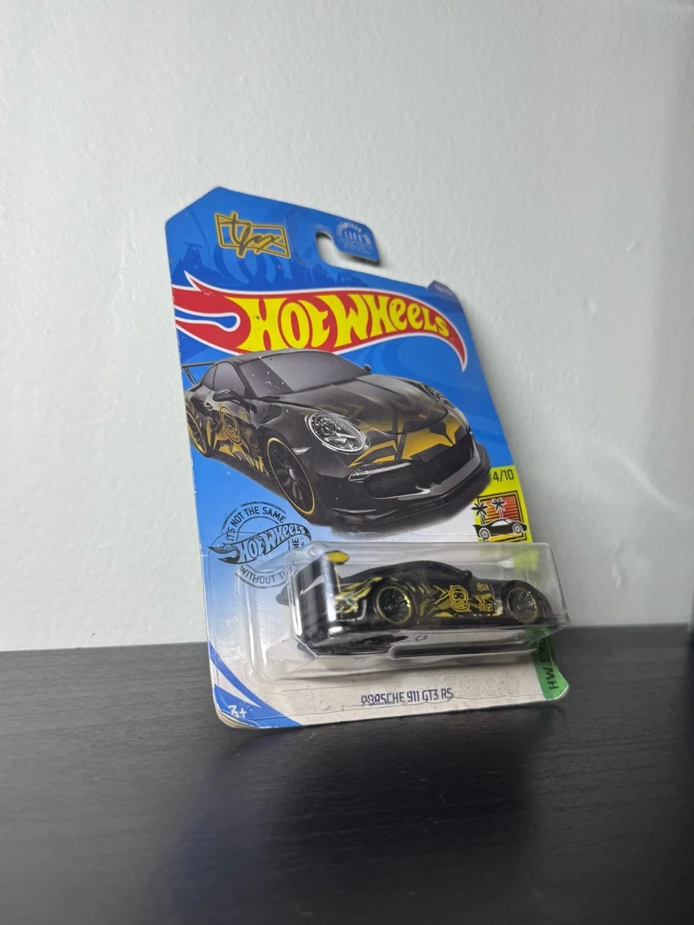2020 Hot Wheels Porsche 911 GT3 RS #162 Tanner Fox Black HW Exotics